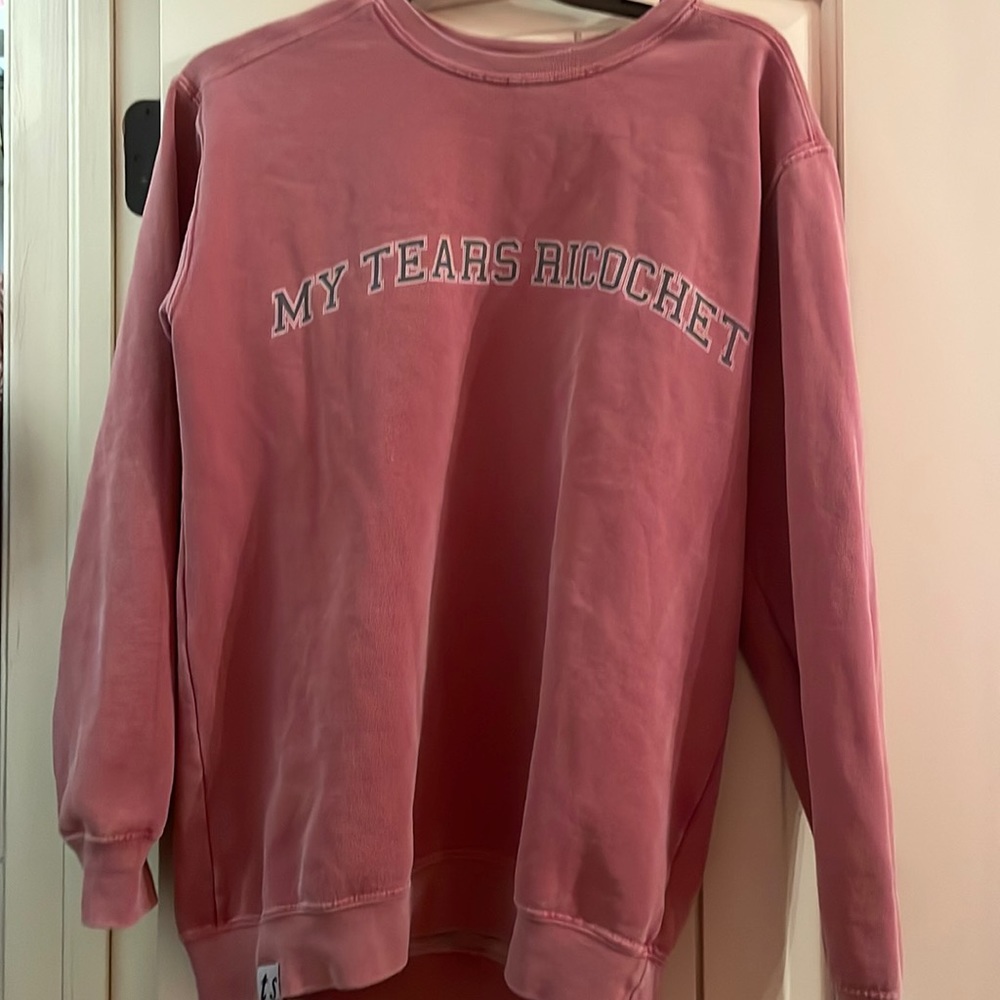 COPY - Taylor Swift “my tears richochet” crewneck.